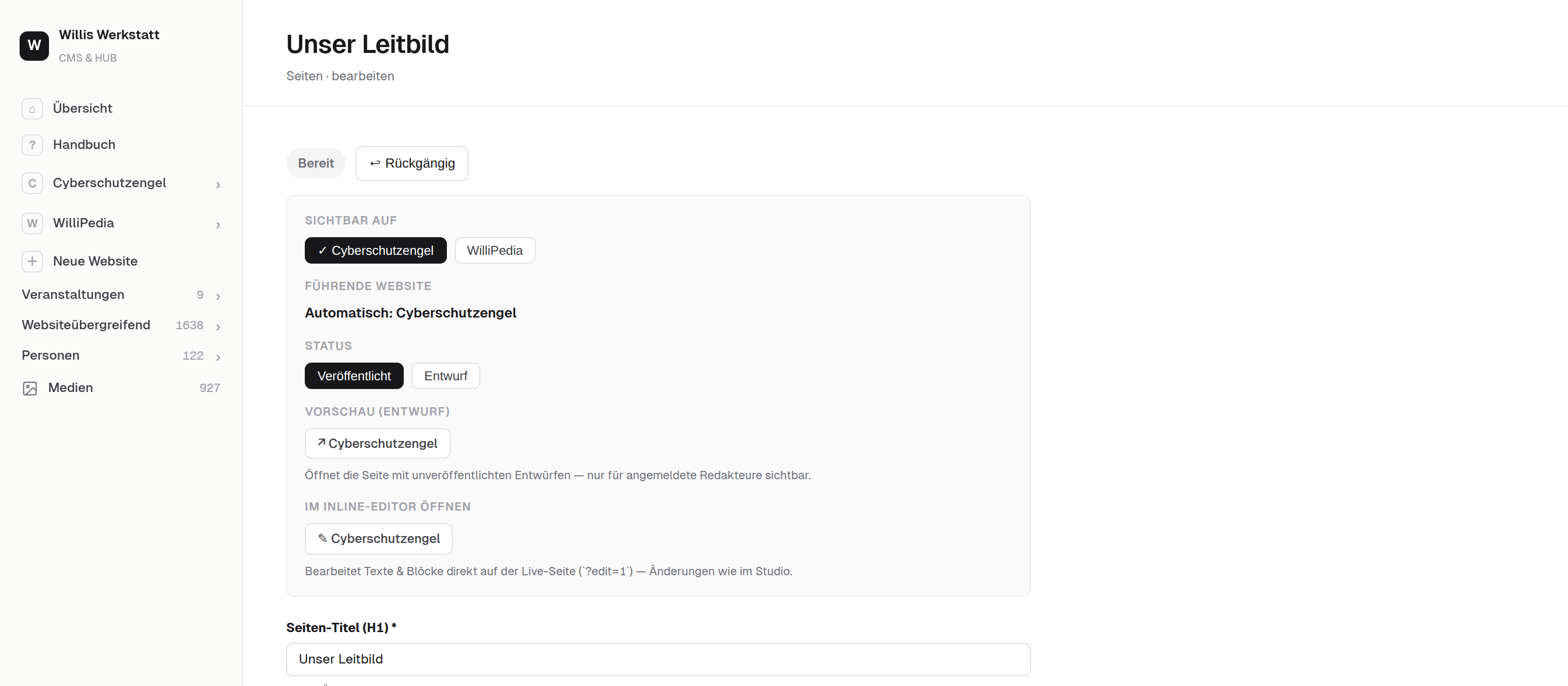 SEO/GEO-Coach im Editor